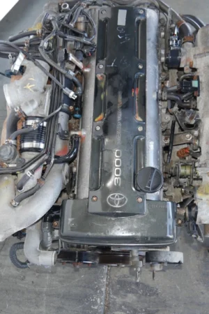 JDM Toyota 2JZ-GTE Twin Turbo Engine – Rear Sump | Fits MK4 Supra JZA80 | OEM Used | 2JZGTE Motor for RWD Swap