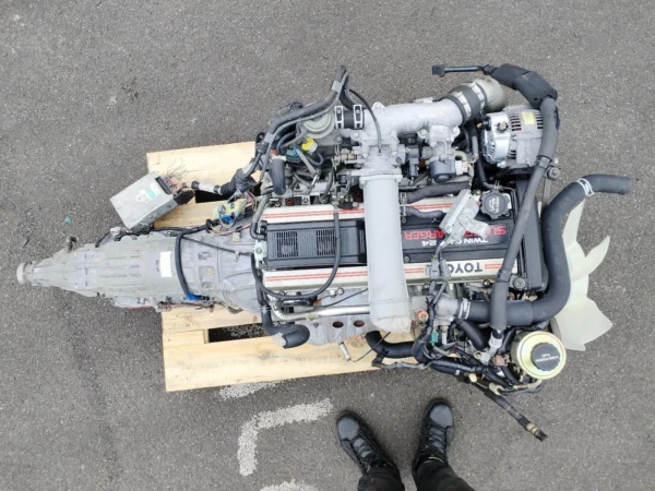 Toyota Supra MK1 1986–1993 Engine – 1G-GZE Crown Supercharged Automatic with ECU | Used OEM - Image 9