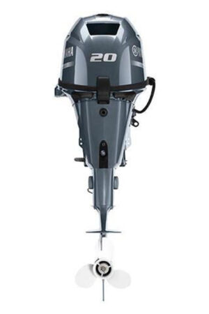 Yamaha 20 HP Outboard – Manual Start, Tiller Steering, Short Shaft, 4-Stroke, Lightweight, Brand New | F20SMHB